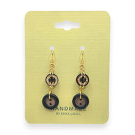 Gathered & Gold Earrings
