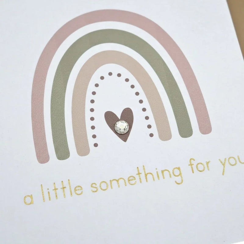 A Little Something for You Rainbow Card