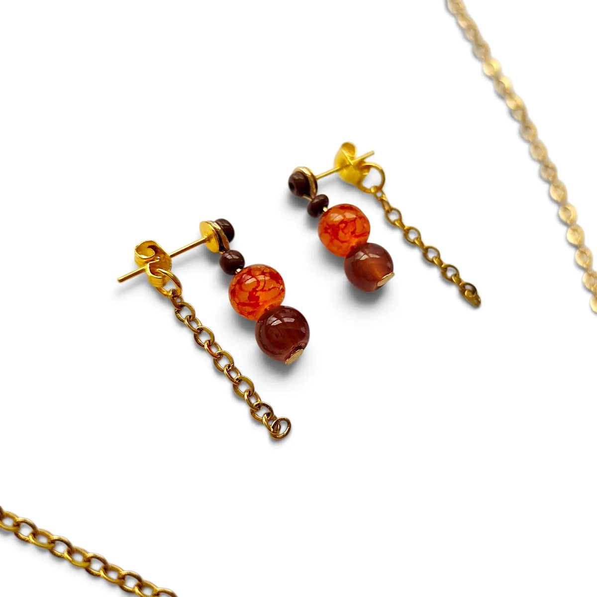 Ember Glow Jewelry Set