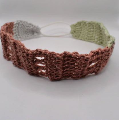 The Classy One - Elastic Headband - Handmade by Erika Liesel