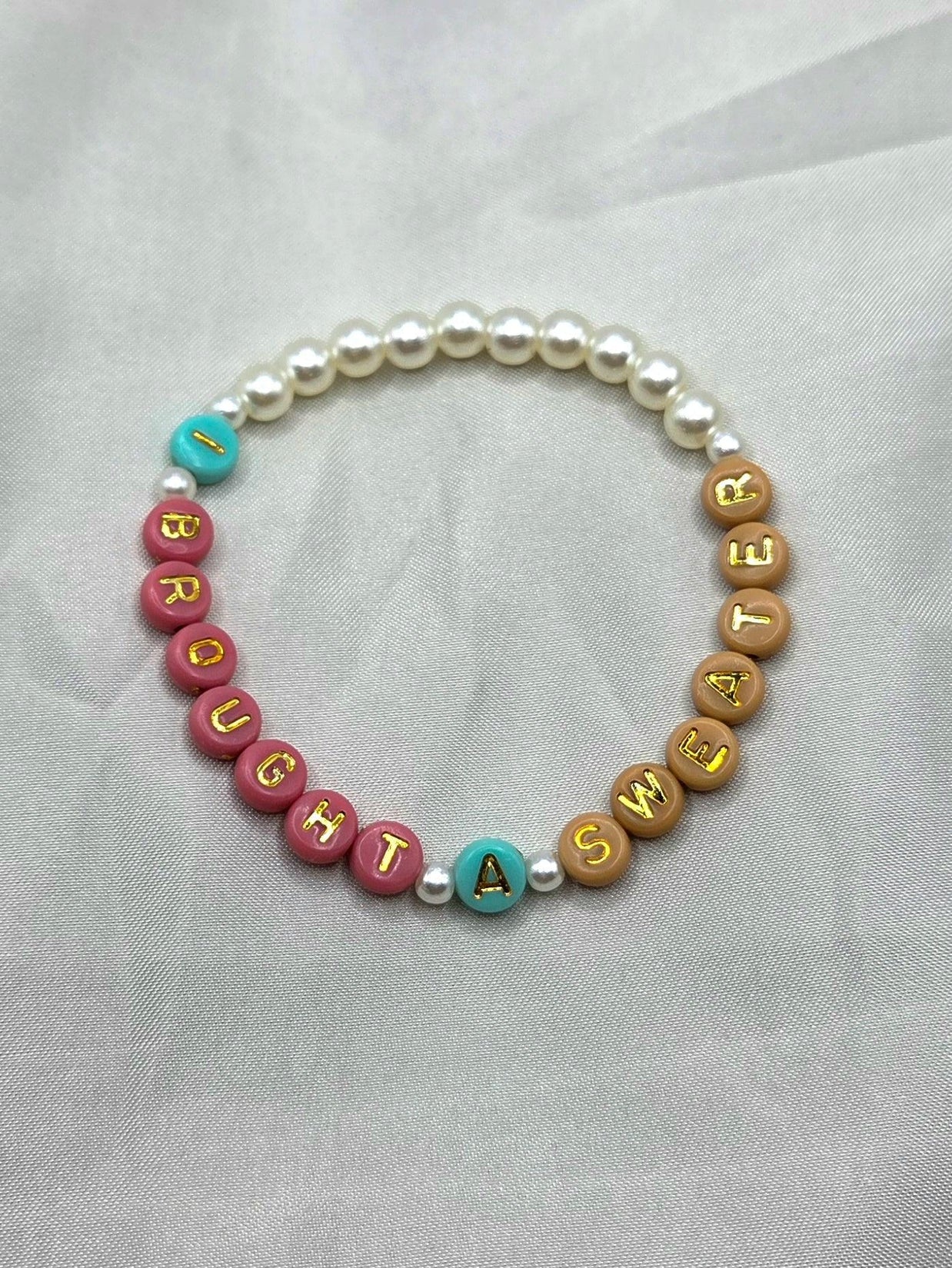 I Brought a Sweater Bracelet
