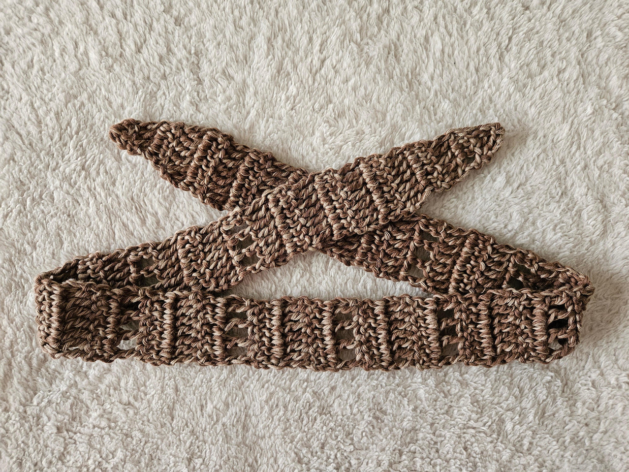 The Classy One - Headband Tie - Handmade by Erika Liesel