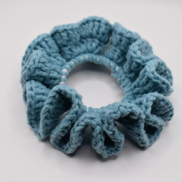Large Crochet Scrunchie - Handmade by Erika Liesel