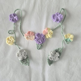 Crochet Floral Garland