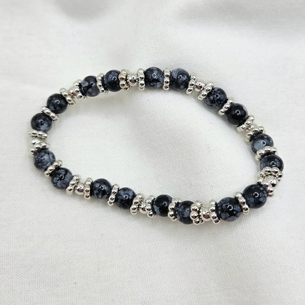 Midnight Marble Bracelet
