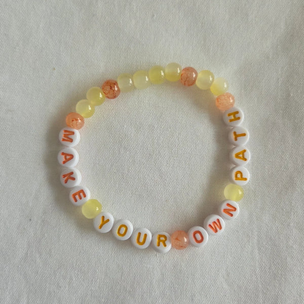 Make Your Own Path Bracelet