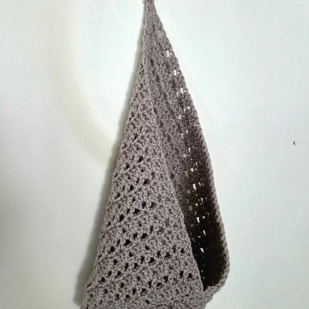 Crochet Wall Pocket Hanger - Handmade by Erika Liesel