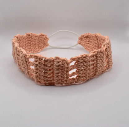 The Classy One - Elastic Headband - Handmade by Erika Liesel