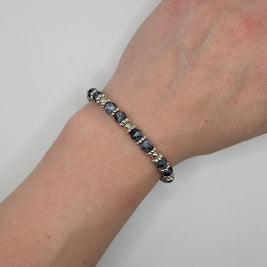 Midnight Marble Bracelet