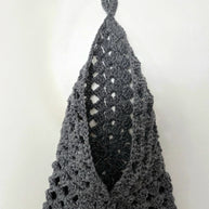 Crochet Wall Pocket Hanger - Handmade by Erika Liesel