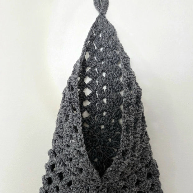 Crochet Wall Pocket Hanger - Handmade by Erika Liesel