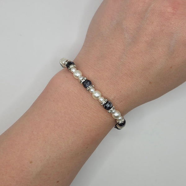 Pearl Noir Bracelet
