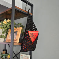 Crochet Wall Pocket Hanger - Handmade by Erika Liesel