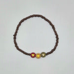 Autumn Hearts Bracelet