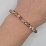 Champagne Crackle Bracelet