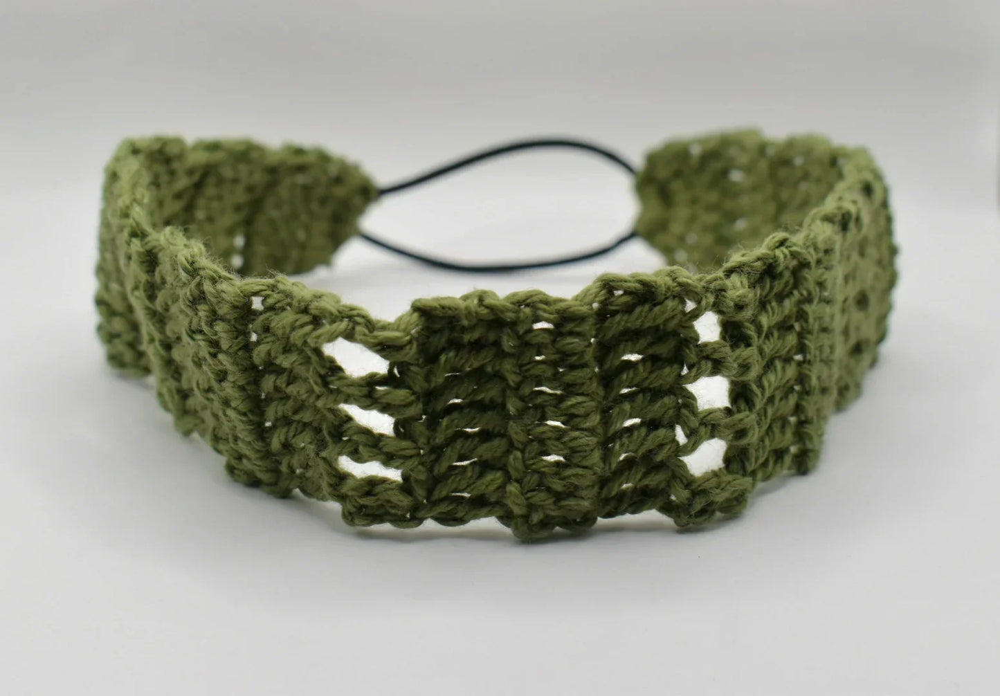 The Classy One - Elastic Headband - Handmade by Erika Liesel