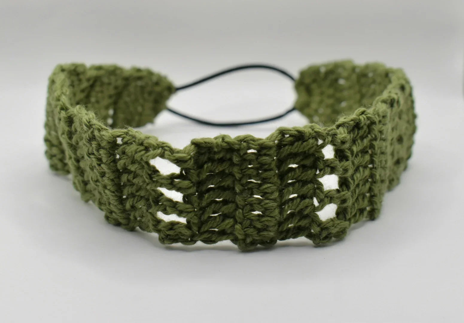 The Classy One - Elastic Headband - Handmade by Erika Liesel