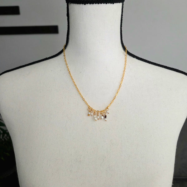 Pearl Scatter Necklace
