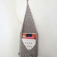 Crochet Wall Pocket Hanger - Handmade by Erika Liesel