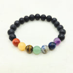 Seven Chakra | Men's 8" Bracelet