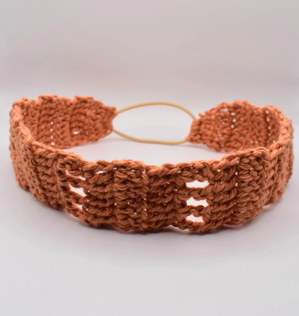 The Classy One - Elastic Headband - Handmade by Erika Liesel