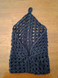 Crochet Wall Pocket Hanger - Handmade by Erika Liesel