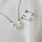 Soft Light Jewelry Set (Sterling Silver Chain)
